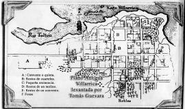 Mapa antiguo de Villarrica Imagen de De Chile hoy - Trabajo propio, CC BY-SA 3.0, https://commons.wikimedia.org/w/index.php?curid=15588171