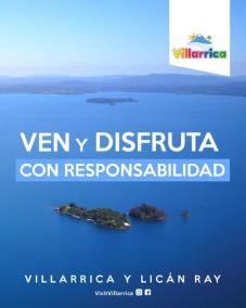 Visita Licán Ray con responsabilidad