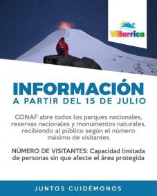 Información Reapertura Parques Nacionales