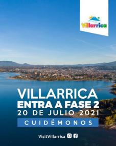 Desde hoy Villarrica pasa a fase 2