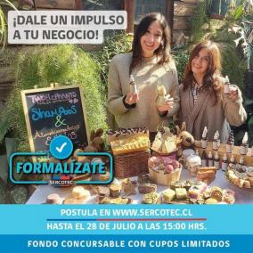#Formalízate con SERCOTEC!