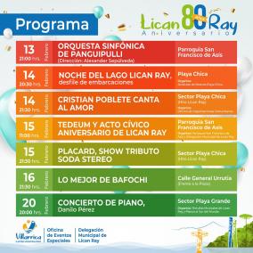 Aniversario de Lican Ray