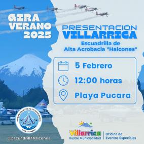 Presentación Escuadrilla de Alta Acrobacia Halcones