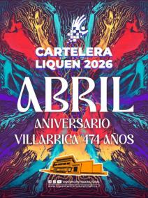 Cartelera Liquen Abril