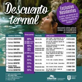 Descuento Termal para Residentes