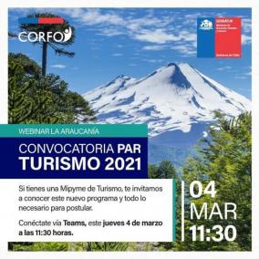 Convocatoria PAR Turismo 2021