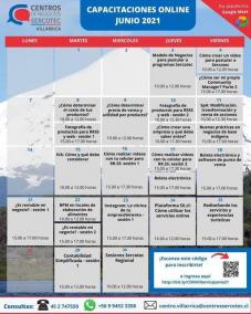 Capacitaciones Junio 2021 - Centro de Negocios SERCOTEC Villarrica